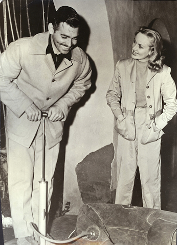 Clark Gable and his wife Carole Lombard