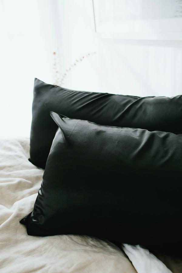 Black Satin Pillowcase Best Black Satin Pillowcase Grace Eleyae Inc Black Satin Pillowcase Best Black Satin Pillowcase Grace Eleyae Inc