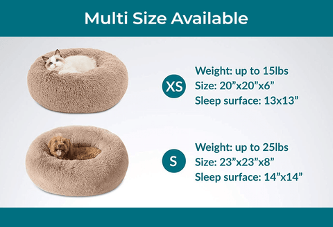 The perfect resting spot for your furry friend! Discover our multi-size dog beds, where comfort meets style. See how the size of the dog bed is showcased in this image. Spoil your pup with the ultimate relaxation experience!