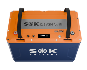 SOK SK12V314PH | 12V314Ah Battery, Built-in heater & Bluetooth, Victron CAN Comms - Lithium Upgrade