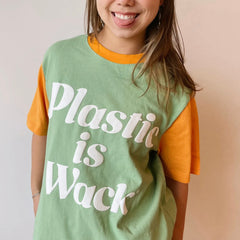 Green and Orange Plastic is Wack T-Shirt