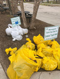 Pile of Trash Collected by Team Queenie on Earth Day