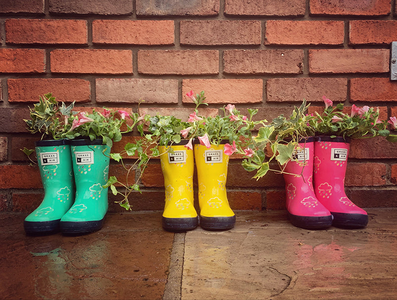 recycle old wellies