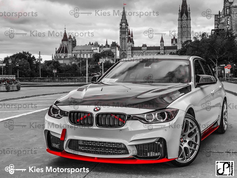 BMW 3 Series (F30) M3 Conversion Performance Style Front Lip – Euro  Performance Center