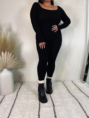 Vanessa Jumpsuit (Black) - Esencia By Vanessa