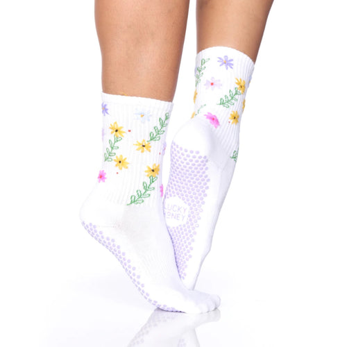 The Harlow Grip Sock Cherries - Lucky Honey - simplyWORKOUT – SIMPLYWORKOUT