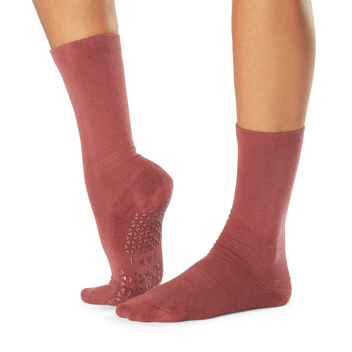 Classic Mesh Grip Sock - Lotus Tattoo - Shashi- simplyWORKOUT –  SIMPLYWORKOUT