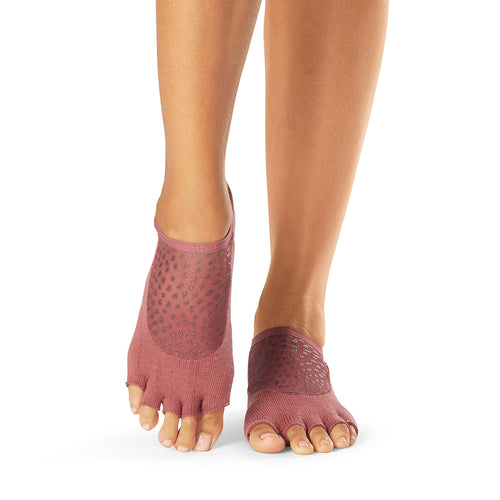 ToeSox Half Toe Bellarina - Grip Socks In Baja - NG Sportswear