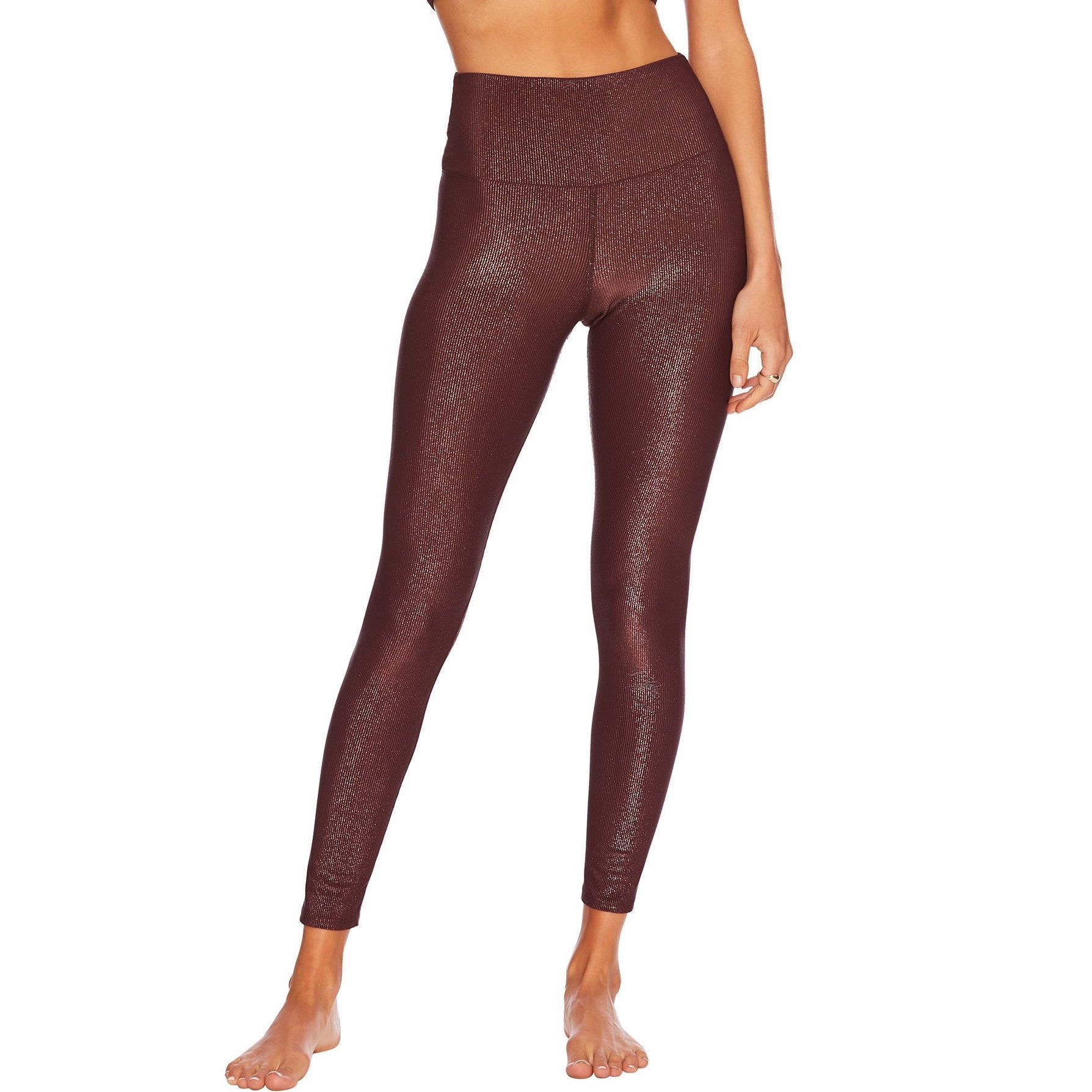 Ayla Legging - Glitter - Bitter Chocolate