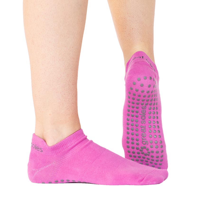 Emery Tab Back Grip Socks (Barre / Pilates)