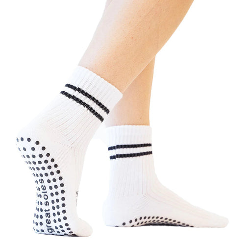 Avery Tie-Dye Neon Multi Grip Socks