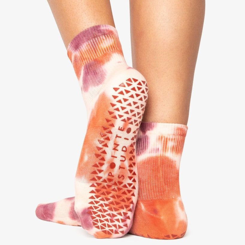 Jamie Ankle Grip Socks Rose - Pointe Studio – SIMPLYWORKOUT