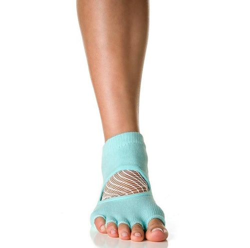 Pilates + Barre + Yoga Grip Socks // Arebesk Moto Toe Sock in Army –  SIMPLYWORKOUT