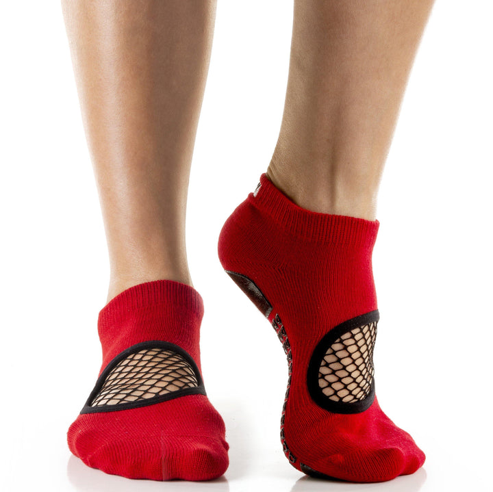 red grip socks