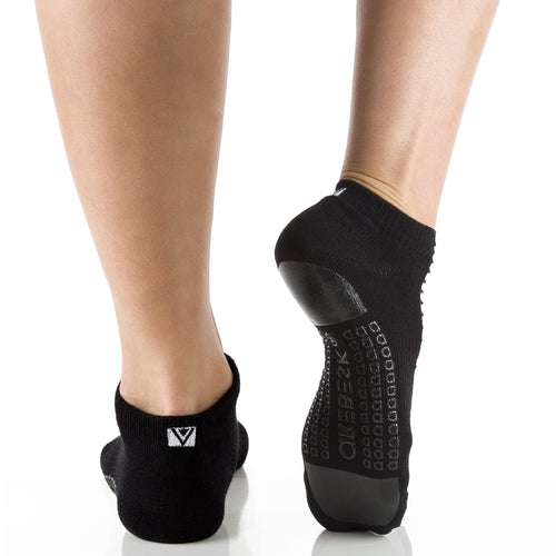 Women's Core Grippy Yoga Socks - Black - Decathlon