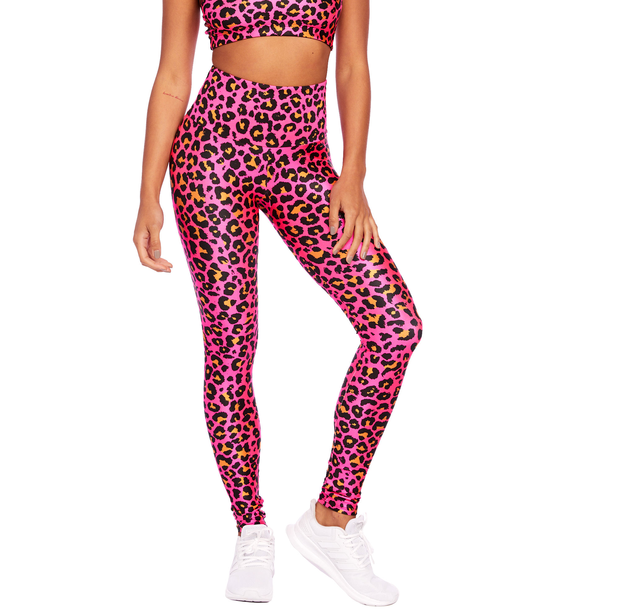 Goldsheep Pink Glitter Leggings  Get the Tone It Up Look With