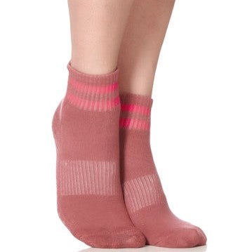 The Boyfriend - Mauve Grip Sock