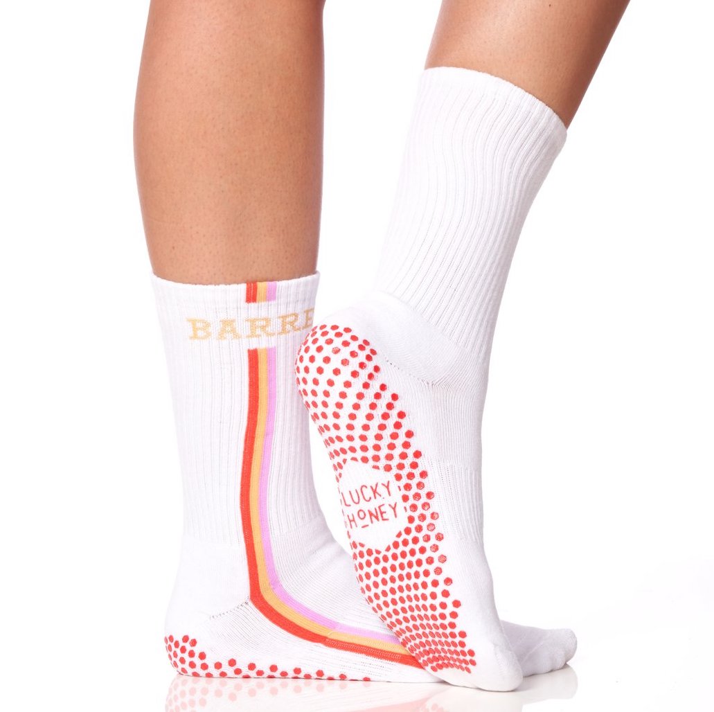 The Retro Grip Sock - Barre