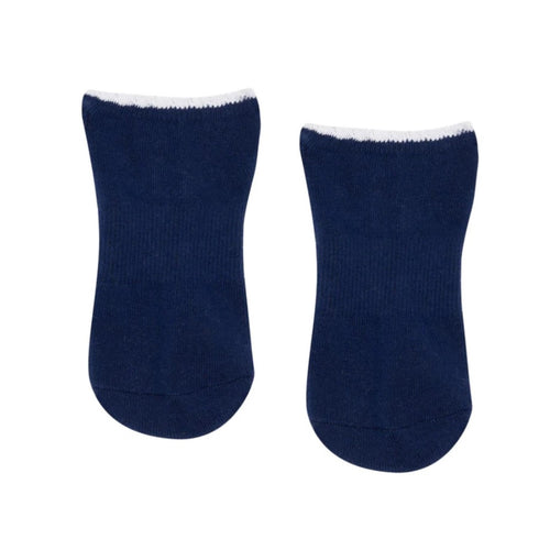 Classic Low Rise Grip Socks - Boho Ruffle Blue – MoveActive Int