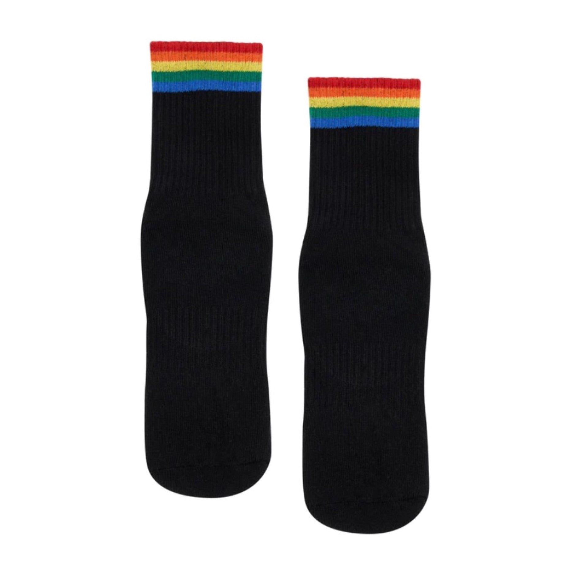 Unisex Crew Grip Socks - Pride (Barre / Pilates)