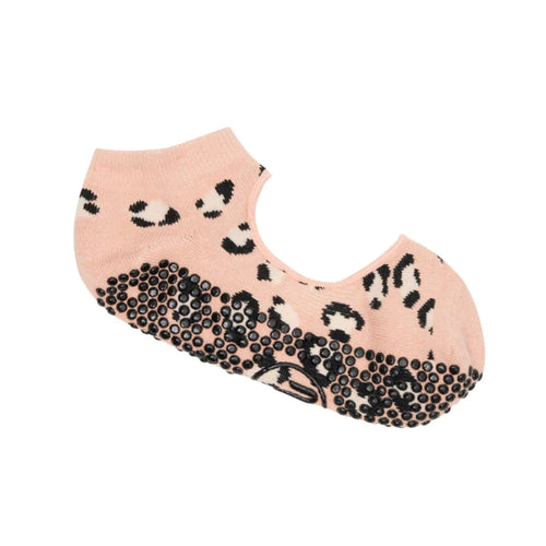 Slide On Cheetah Nude Grip Sock-MoveActive-simplyWORKOUT – SIMPLYWORKOUT