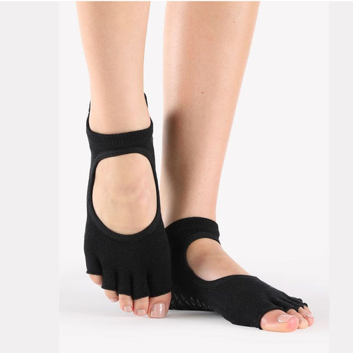 Pointe Studio Clean Cut Toeless Grip Sock for Pilates, Yoga & Barre -  Injinji Performance Shop