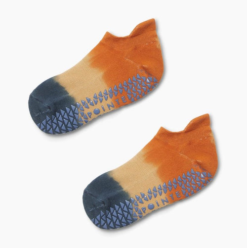 Classic Low Rise Grip Socks - Cheetah (Barre / Pilates)