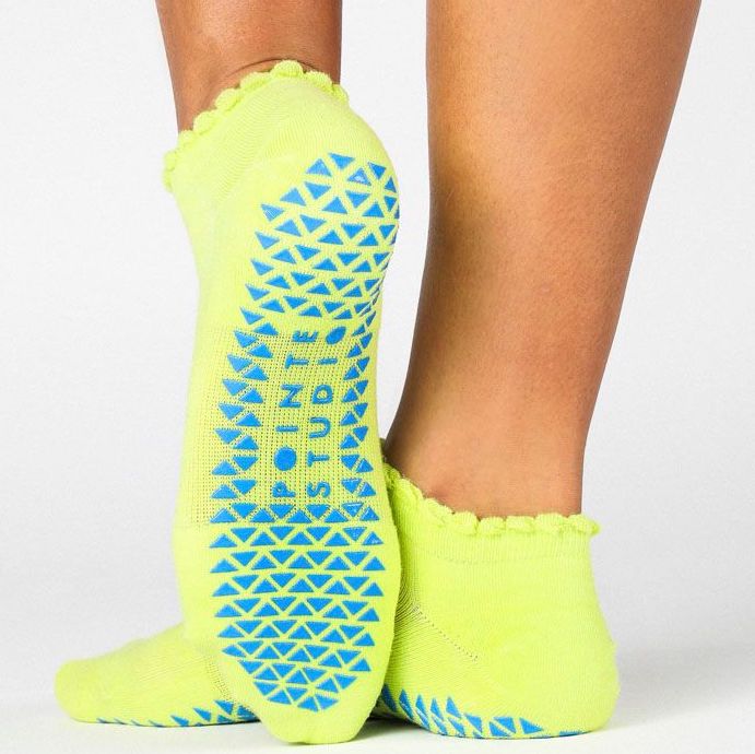 Happy Grip Socks - Lime