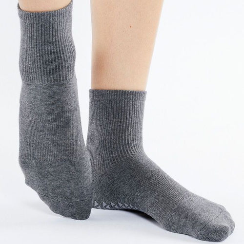 Pilates, Reformer, and Barre Ready Grip Crew Socks for Women — Fitness Snob  Studio