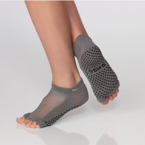 Buy SHASHI Fun Yoga Socks for Women Non Slip Socks, Women Sparkle Star  Glitter Grip Socks w/ Mesh Top Panel for Barre Socks Online at  desertcartSeychelles