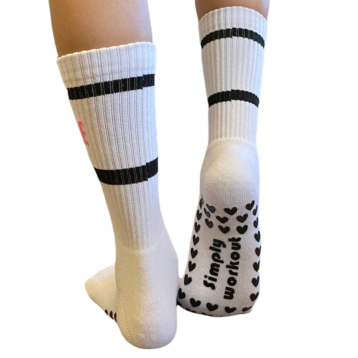 Barre Love - Crew Grip Socks