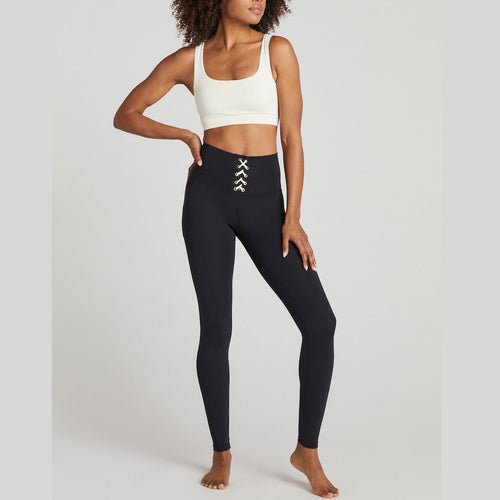 Beach Riot  Piper Legging Black Waffle