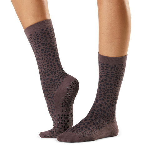 Tavi Kai - Grip Socks Clove Stripes Small at  Women's