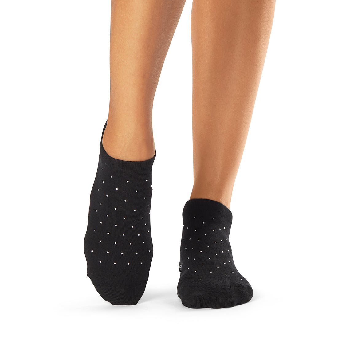 Savvy Grip Socks - Black Sparkle (Pilates / Barre)