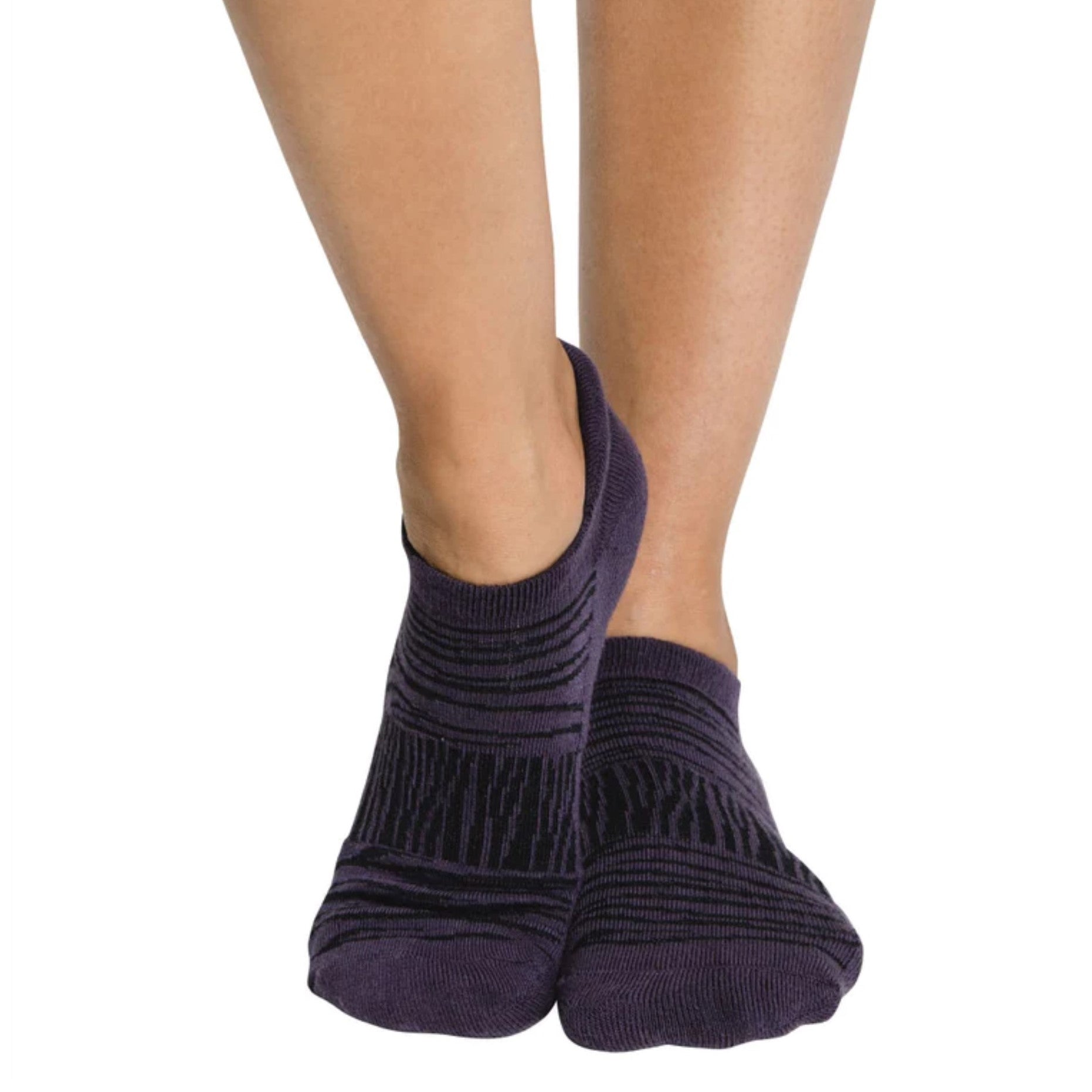 Tab Closed Toe Grip Socks -Wild Power 2 Pack (Barre / Pilates)