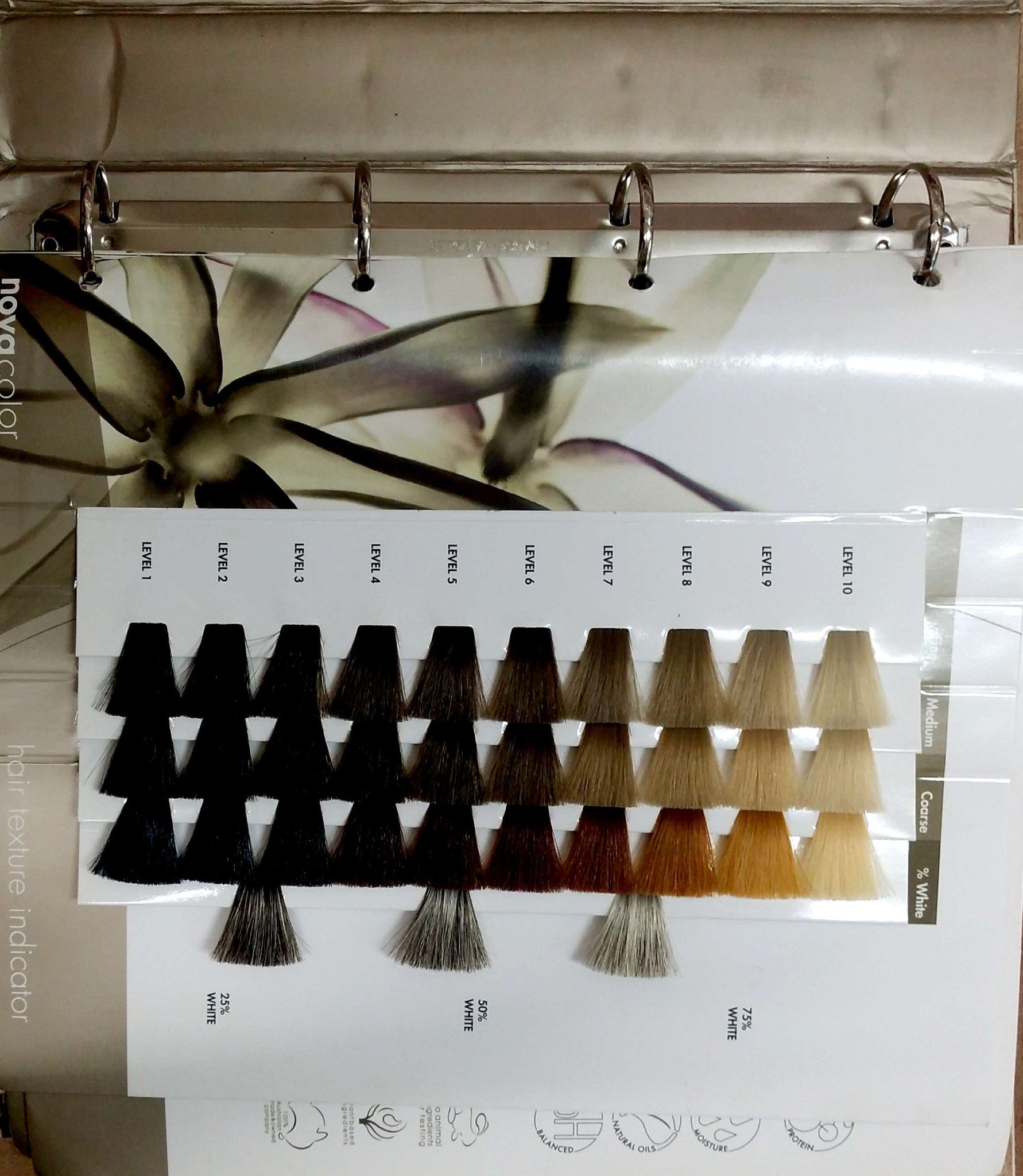 Novacolor Hair Color Chart