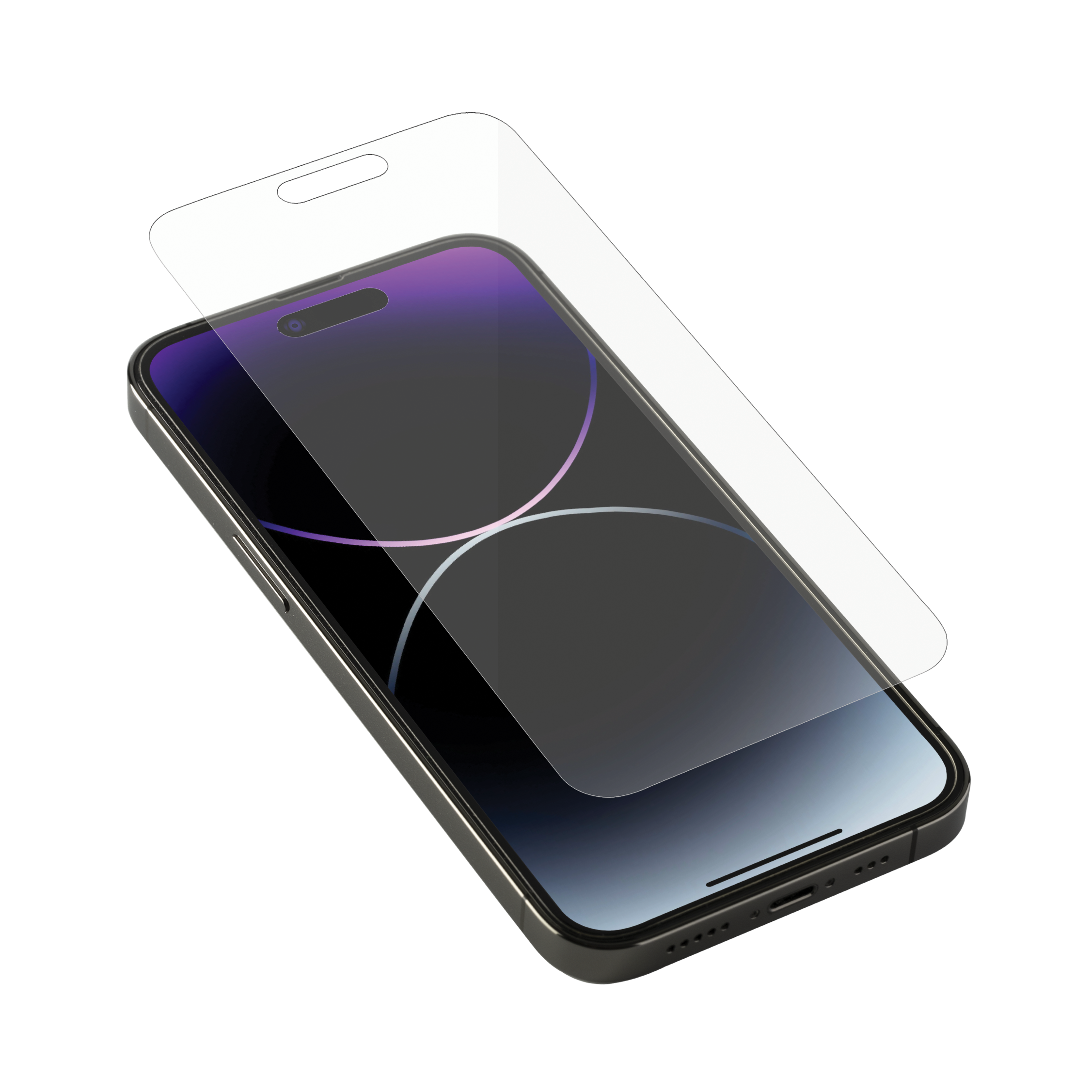 Protective Film For iPhone 14 Pro Max Glass iPhone14 Tempered Glass iPhone  14 Pro Screen Protector Apple I14 aifone 14Pro Clear Black Edge Glass i