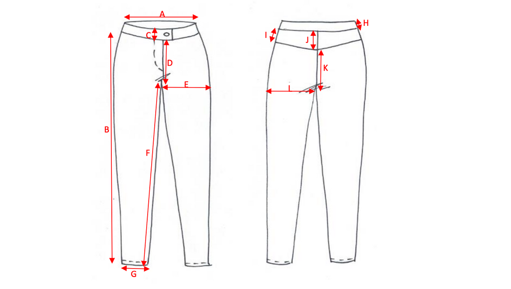 muse and lyrics skinny pants measurements