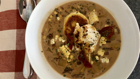 sundried tomato corn chowder