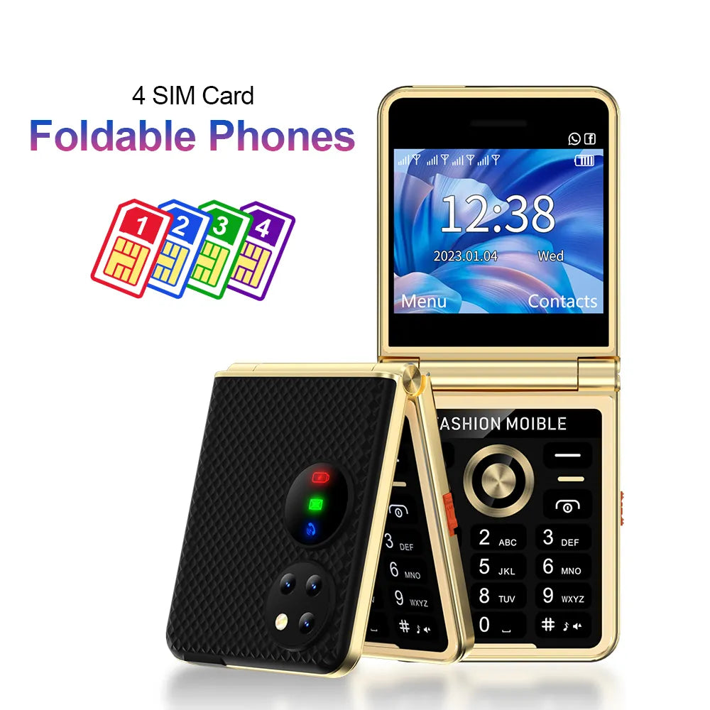 SERVO P21 Foldable Flip Mobile