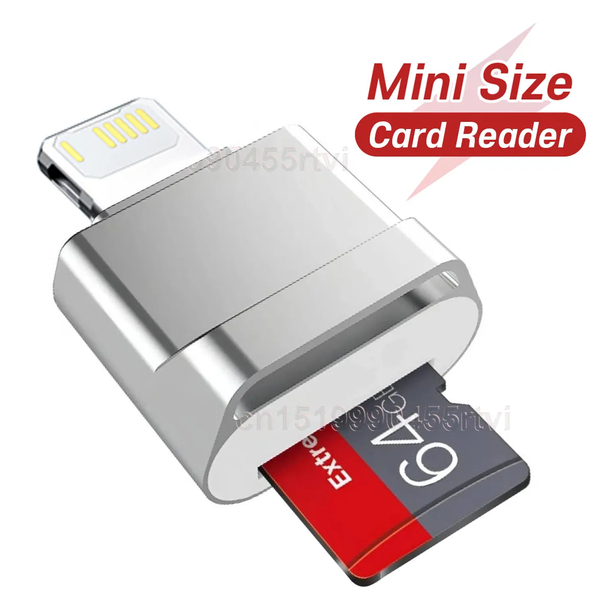 Mini Micro SD TF Card Reader Adapter Memory Card Reader For iPhone