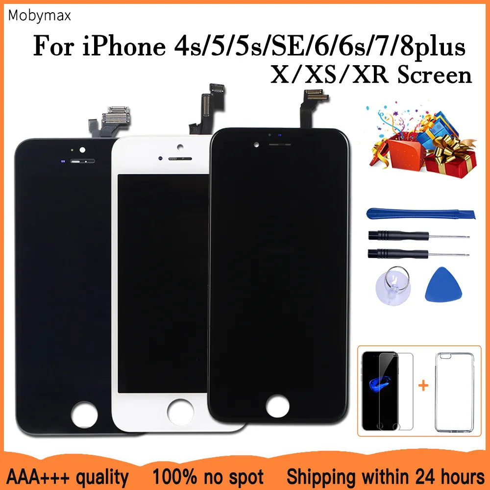 LCD Screen Digitizer Assembly for iPhone Display Replacement