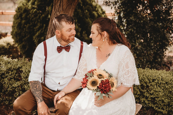 Mikayla & Matt’s Boho Chic Garden Wedding