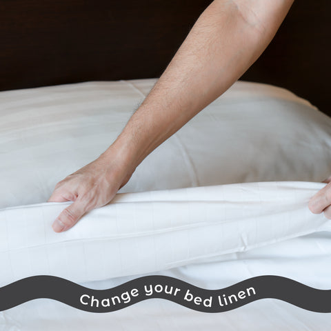 Change your bed linen