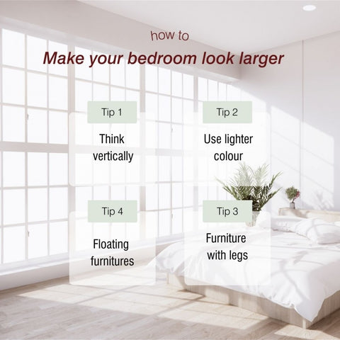How To Make Your Small Bedroom Look Larger