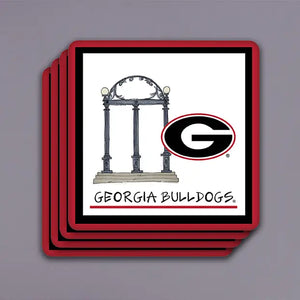 UGA 4pc Coaster Set - Bella Luna Gifts