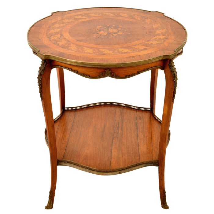 Circa 1830 Louis Philippe Tilt Top Burl Lemonwood Table from
