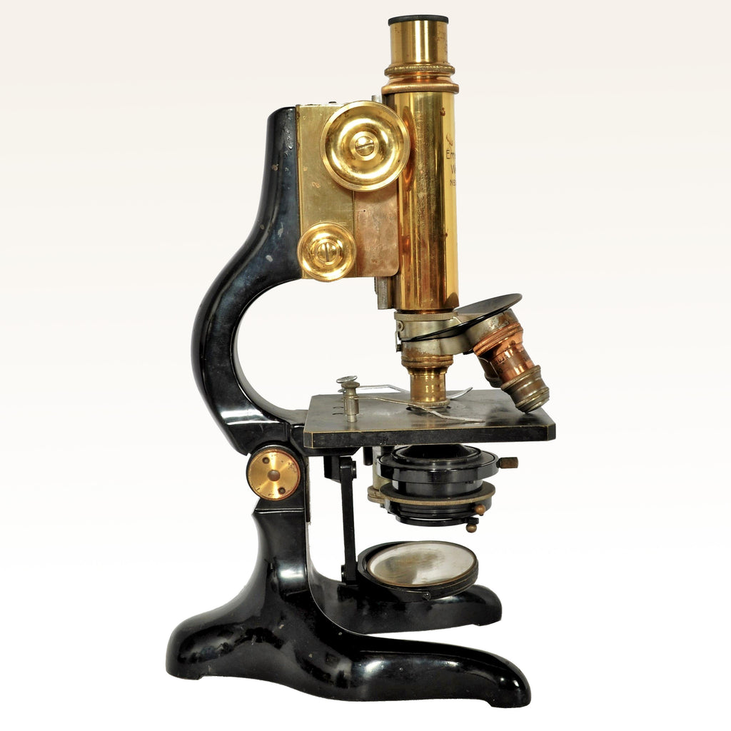 vintage ernst leitz wetzlar microscope