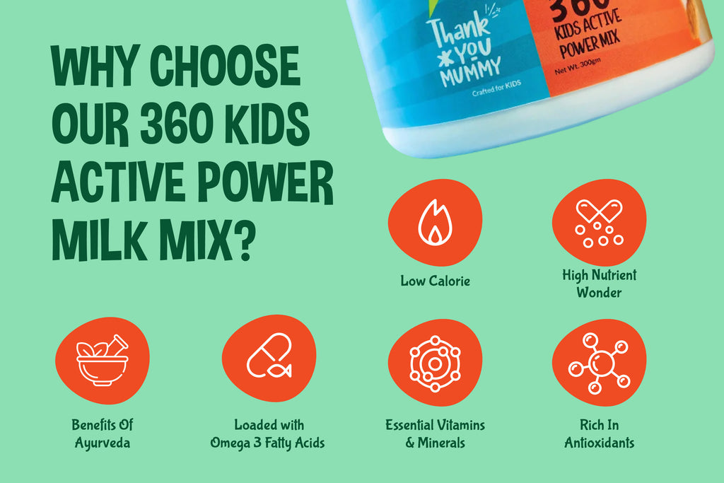 360 Kids Active Power Milk Mix