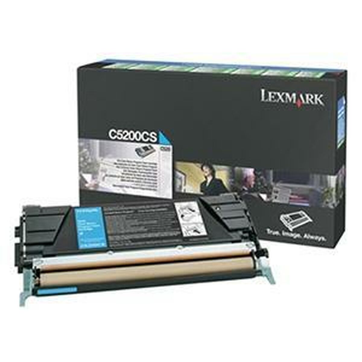 Photos - Inks & Toners Lexmark Toner  C5200CS Cyan S8412087 